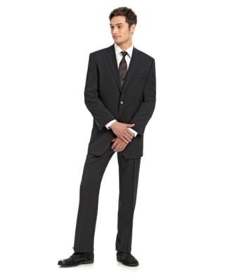 John Bartlett Statements Black Slim Suit Separates