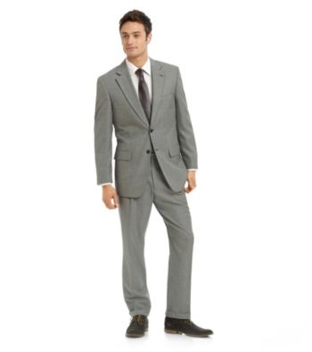 John Bartlett Statements Gray Shark Classic Fit Suit Separates