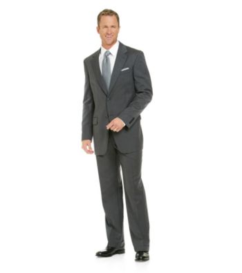 Kenneth Roberts Platinum® Men's Gray Herringbone Suit Separates