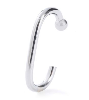 J. Queen New York Ottowa Chrome Shower Curtain Hooks