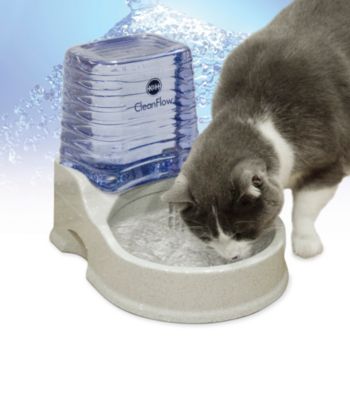 K&H Pet Products Grey Cat Clean Flow with Reservoir