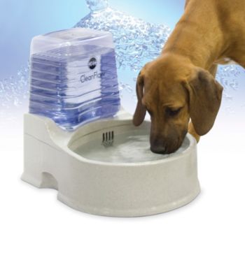 K&H Pet Products Grey Large Clean Flow with Reservoir