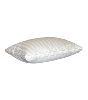 Blue Ridge Home Fashions 350 Thread-Count Damask Stripe Medium Support Pillow