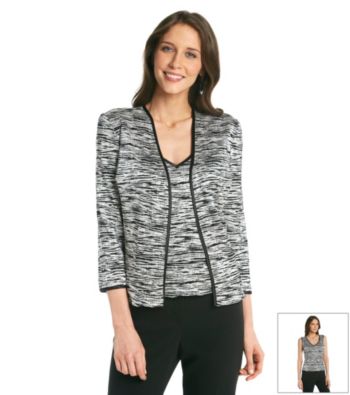 Cachet® Metallic Twin Set