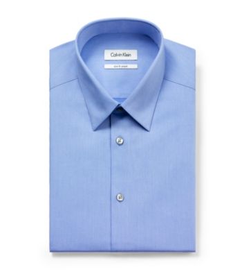 Calvin Klein Men's Afternoon Sky Dress Shirt