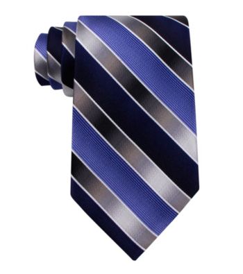 Van Heusen® Men's Cadet Blue Bold Stripe Neckwear