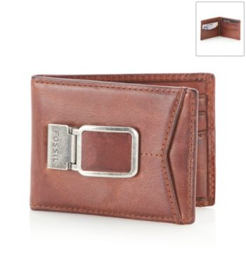 Fossil® Men's Brown FSL Carson ID Billfold