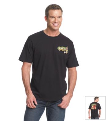 Paradise Collection® Men's Midnight Black Screen Print Tee