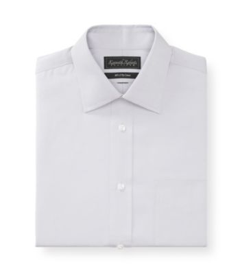 Kenneth Roberts Platinum® Men's Grey Solid Dress Shirt