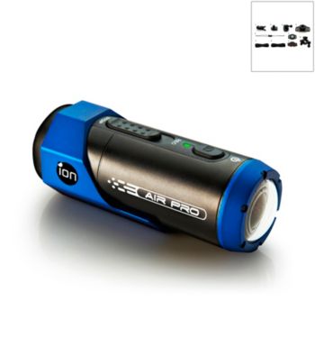 iON Air Pro™ Sport Waterproof Action Camera with Helmet & Bike Kit