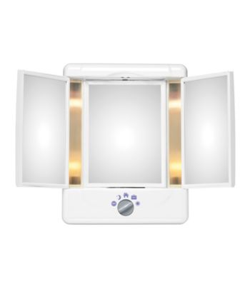 Conair® 3-Panel Illuminated Makeup Mirror