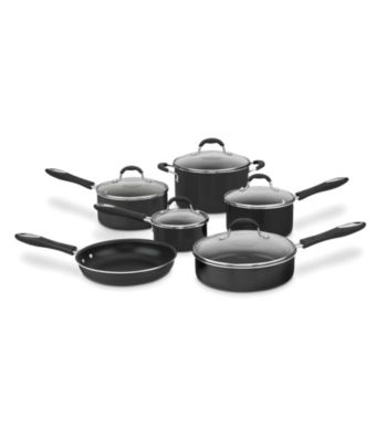 Cuisinart® Advantage Black Nonstick 11-pc. Cookware Set + FREE Grill Pan