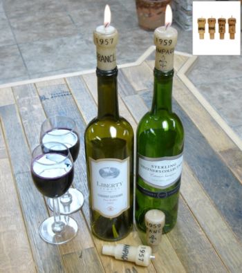Epicureanist Set of 4 Cork Candles