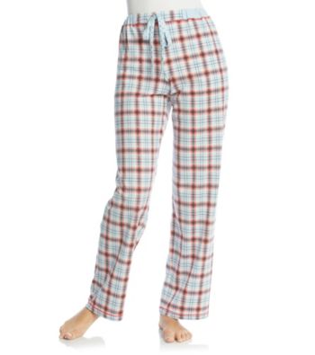 Cuddl Duds® Sleep Purrfect Day Knit Pants - Blue Plaid