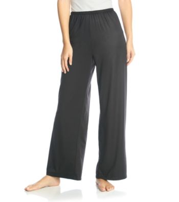 Oneworld® Solid Knit Pants - Black