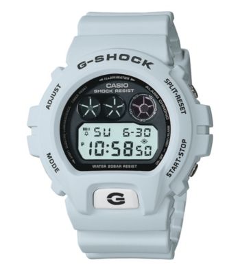 G-Shock Classic Digital with White Matte Resin Band and Black Dial