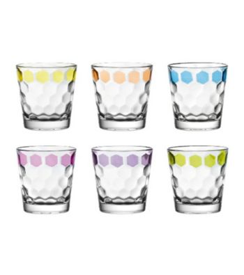 Ego Antibes Set of 6 Double Old Fashion Tumblers