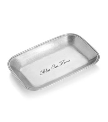 Towle® Antique Silver Sentiment Tray