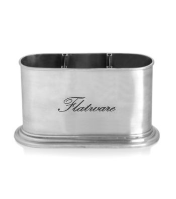 Towle® Antique Silver Sentiment Flatware Caddy
