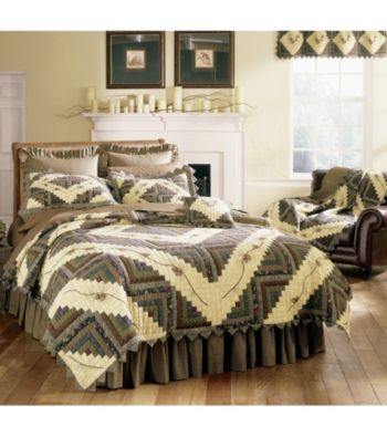 Barn Raising Pine Cone Quilt Collection by Donna Sharp®