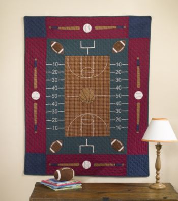 Daniel's All Star Baby Quilt Set by Donna Sharp®
