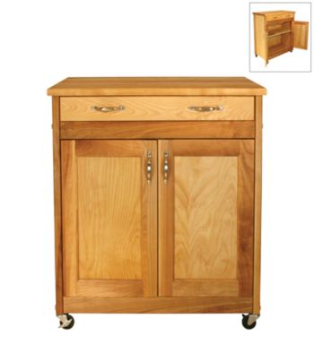 Catskill Craftsmen Designer Island with Flat Panel Doors