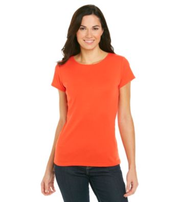 Relativity® Solid Crewneck Tee