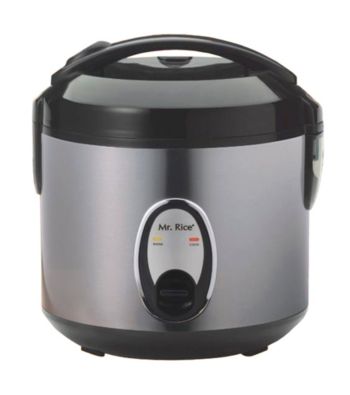 Sunpentown® Medium 6-Cup Stainless Steel Rice Cooker