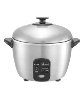 Sunpentown® 6-Cup Stainless Steel Rice Cooker / Steamer