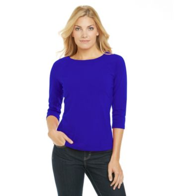 Laura Ashley® Balletneck Tee