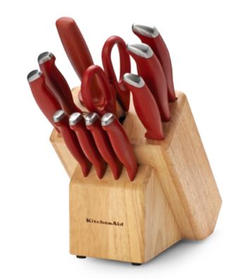 KitchenAid® Classic Soft Grip Red 12-pc. Cutlery Set