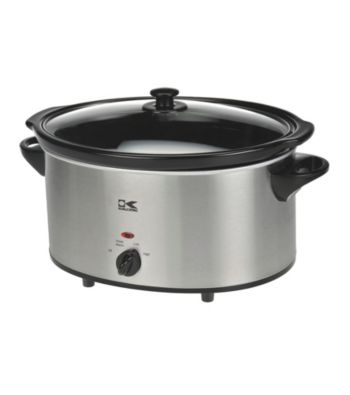 Kalorik 6-qt. Oval Slow Cooker