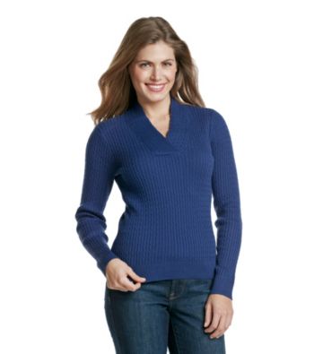 Jeanne Pierre® Petites' Baby Cable V-Neck Sweater