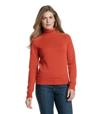 Jeanne Pierre® Petites' Flat Knit Turtleneck Sweater