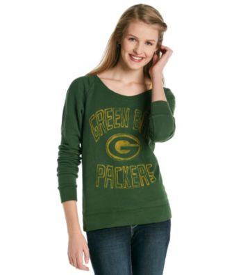 Junk Food Juniors' Packers Off Shoulder Fleece
