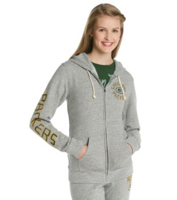 Junk Food Juniors' Packers Front Zip Hoodie