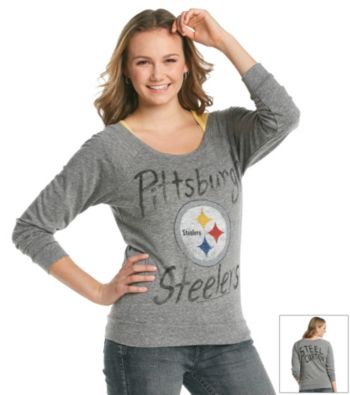 Junk Food Juniors' Steelers Off Shoulder Raglan