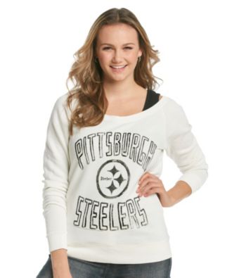 Junk Food Juniors' Steelers Off Shoulder Fleece