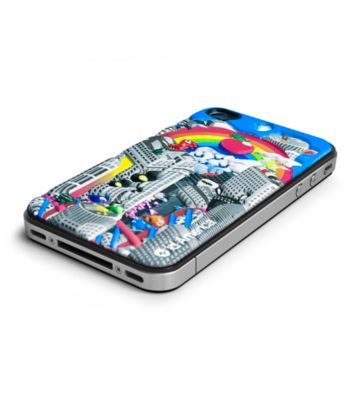 ID America Cushi Foam Rainbow Graphic iPhone 4/4S Case