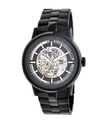 Kenneth Cole New York® Men's Automatic Black Stainless Steel Bracelet Watch