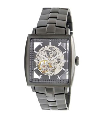 Kenneth Cole New York® Men's Automatic Gunmetal Stainless Steel Bracelet Watch