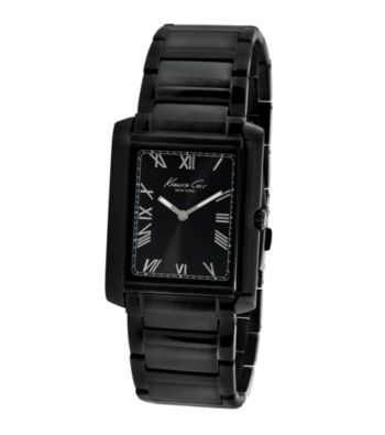 Kenneth Cole New York® Men's Black Automatic Stainless Steel Bracelet Watch