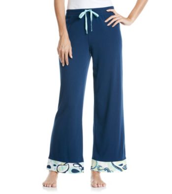 Jockey® Paisley Border Knit Pants - Navy