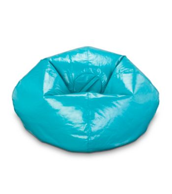 Ace Bayou Deep Aqua Vinyl Bean Bag