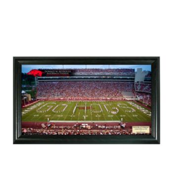 University of Arkansas Stadium Gridiron Photo by Highland Mint
