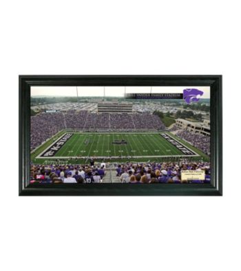 Kansas State University Stadium Gridiron Photo by Highland Mint