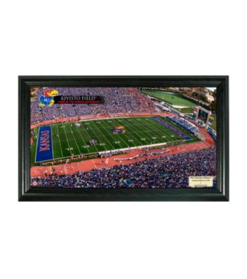 University of Kansas Stadium Gridiron Photo by Highland Mint