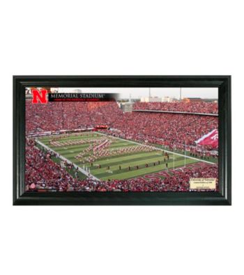 University of Nebraska Stadium Gridiron Photo by Highland Mint