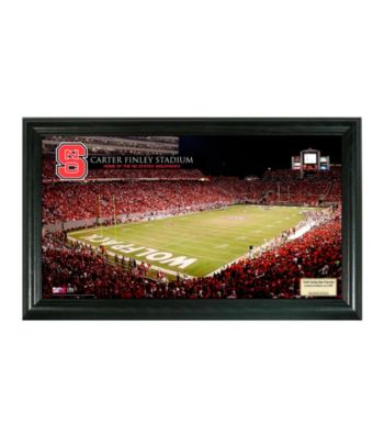 North Carolina State University Stadium Gridiron Photo by Highland Mint