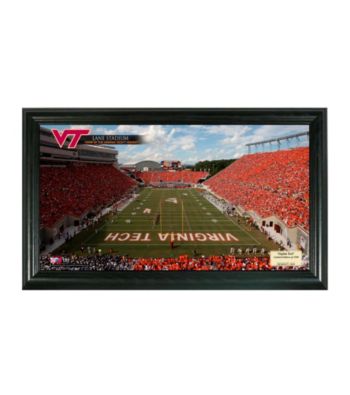 Virginia Tech Stadium Gridiron Photo by Highland Mint